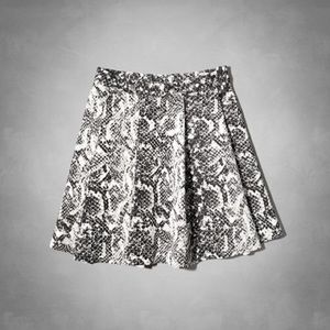 Abercrombie and Fitch Snake skin skirt